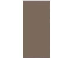 vidaXL - Rolgordijn - verduisterend - koffie - 100x230 - cm - stofbreedte - 95,7 - cm