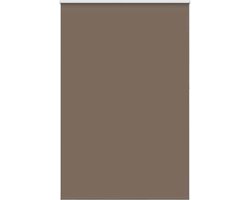 vidaXL - Rolgordijn - verduisterend - koffie - 155x230 - cm - stofbreedte - 151,6 - cm