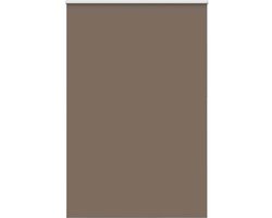 vidaXL - Rolgordijn - verduisterend - koffie - 160x230 - cm - stofbreedte - 156,6 - cm