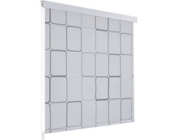 vidaXL - Rolgordijn - voor - douche - 100x240 - cm - vierkant