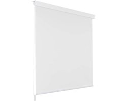 vidaXL - Rolgordijn - voor - douche - 120x240 - cm - wit