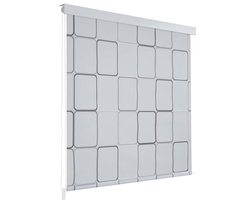 vidaXL - Rolgordijn - voor - douche - 140x240 - cm - vierkant