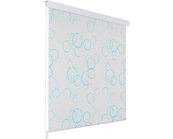 vidaXL - Rolgordijn - voor - douche - 160x240 - cm - bubbel