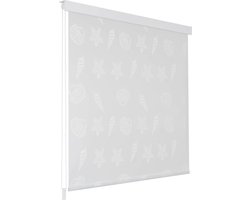 vidaXL - Rolgordijn - voor - douche - zeester - 160x240 - cm