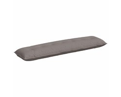 vidaXL - Rugkussen - Taupe - 200 - x - 19 - x - 50 - cm - Stof