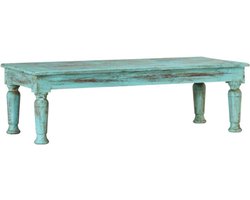 vidaXL - Salontafel - 110x50x34 - cm - massief - gerecycled - hout