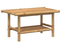 vidaXL - Salontafel - 70x40x35 - cm - bamboe