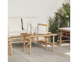 vidaXL - Salontafel - Bruin - 70 - x - 40 - x - 36 - cm - Bamboe