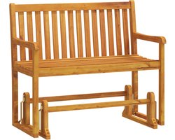 vidaXL - Schommelbank - 110 - cm - massief - acaciahout