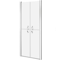 vidaXL Shower door 96x190cm ESG mat