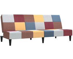 vidaXL - Slaapbank - 2-zits - stof