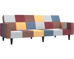 vidaXL - Slaapbank - 2-zits - stof