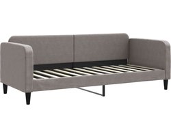 vidaXL - Slaapbank - 80x200 - cm - stof - taupe