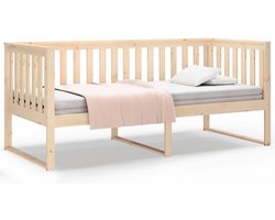 vidaXL - Slaapbank - zonder - matras - 100x200 - cm - massief - grenenhout
