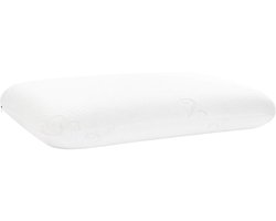 vidaXL - Slapen - kussen - Effen - Wit - 50 - x - 30 - x - 10,5 - cm - Traagschuim