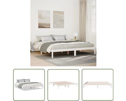 vidaXL Sleutelset - Dynamo Meter - Bedframe extra lang zonder matras grenenhout wit 180x210 cm - Gereedschap - Drapers Tools - Klikmechanisme
