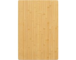 vidaXL - Snijplank - 35x50x4 - cm - bamboe