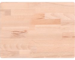 vidaXL - Snijplank - 40x30x4 - cm - massief - beukenhout