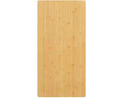 vidaXL Snijplank Bamboe 100x50x4 cm Snijplank - Bamboesnijplank - Keukenaccessoires - Snijplank Groot - Houten Snijplank