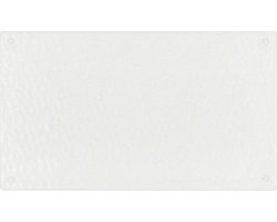 vidaXL - Snijplanken - 2 - st - met - transparant - bubbelpatroon - gehard - glas