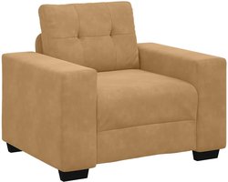 vidaXL - Sofastoel - Bruin - 60 - cm - Fluweel