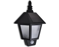 vidaXL Solar Muurlamp met bewegingssensor