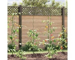 vidaXL - Spiraalvormige - plantensteunen - 20 - pcs - Groen - 150 - cm