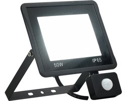 vidaXL Spotlight met sensor LED 50 W koudwit