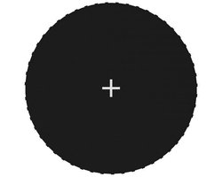 vidaXL - Springmat - voor - 10 - feet/3,05 - m - ronde - trampoline - stof - zwart