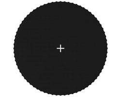 vidaXL - Springmat - voor - 13 - feet/3,96 - m - ronde - trampoline - stof - zwart