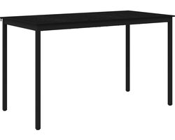 vidaXL - Staande - Bartafel - Bewerkt - hout