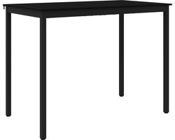 vidaXL - Staande - Bartafel - Bewerkt - hout - Rechthoekig