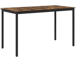 vidaXL - Staande - Bartafel - Bewerkt - hout - Rechthoekig