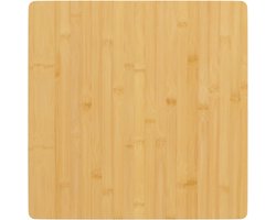 vidaXL - Tafelblad - 50x50x1,5 - cm - bamboe