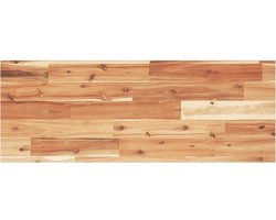 vidaXL - Tafelblad - rechthoekig - 100x30x2 - cm - massief - acaciahout