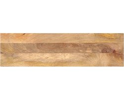 vidaXL - Tafelblad - rechthoekig - 110x30x3,8 - cm - massief - mangohout