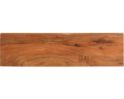 vidaXL - Tafelblad - rechthoekig - 110x40x2,5 - cm - massief - acaciahout