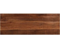 vidaXL - Tafelblad - rechthoekig - 140x50x2,5 - cm - massief - gerecycled - hout