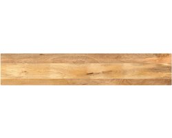 vidaXL - Tafelblad - rechthoekig - 160x30x3,8 - cm - massief - mangohout