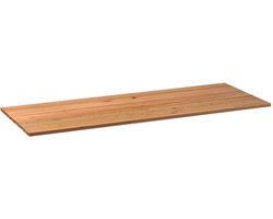 vidaXL Tafelblad - Rechthoekig - 320x120x4 cm - Eikenhout Eikenhouten Tafelblad - Rechte Tafel - Grote Tafel - Salontafel - Eettafel