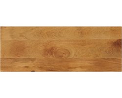 vidaXL - Tafelblad - rechthoekig - 80x30x3,8 - cm - massief - mangohout