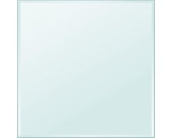 vidaXL - Tafelblad - van - gehard - glas - 700x700 - mm - vierkant