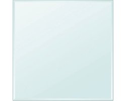 vidaXL - Tafelblad - van - gehard - glas - 800x800 - mm - vierkant