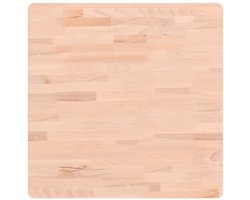 vidaXL - Tafelblad - vierkant - 60x60x1,5 - cm - massief - beukenhout