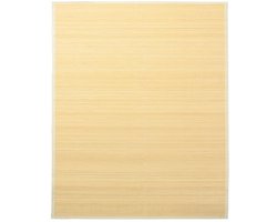 vidaXL - Tapijt - 160x230 - cm - bamboe - natuurlijk