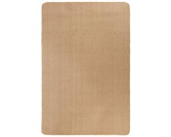 vidaXL - Tapijt - met - latex - onderkant - 140x200 - cm - jute - natuurlijk