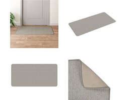 vidaXL Tapijtloper 50x100 cm sisal-look taupe - Tapijtloper - Tapijtlopers - Gangloper - Tapijt Loper