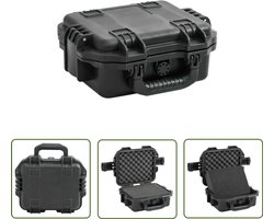 vidaXL Tas - Flightcase - Flightcase draagbaar 30x24,5x12,5 cm PP zwart - Beschermen - Reizen - Hardcase