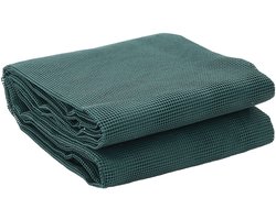 vidaXL - Tent - Tapijt - Antraciet - 4x2 - m - Groen - Polyethyleen - 5 - x - 3.5 - m - Duurzaam