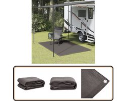 vidaXL Tenttapijt 200x300 cm - Antraciet HDPE Tenttapijt - Camping Accessoires - Kampeerspullen - Buitentapijten - Veranda Tapijt